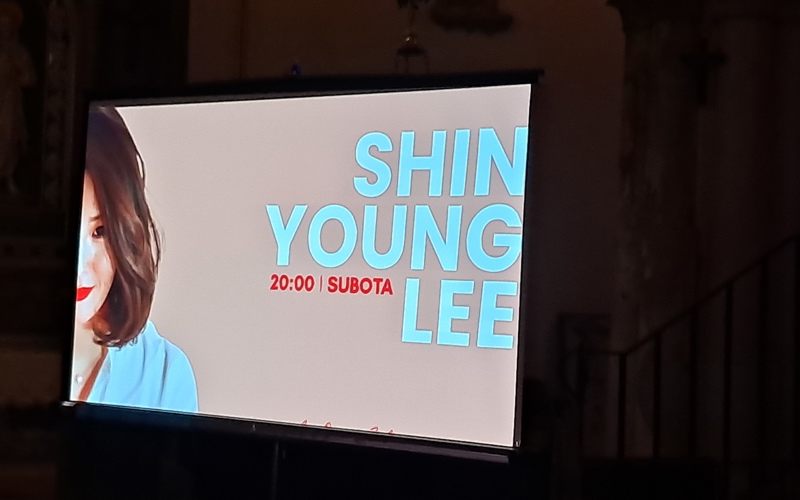 Gallery image for SHIN-YOUNG LEE DELIGHTS THE AUDIENCE WITH A SOLO RECITAL AT ST. ANASTASIA’S CATHEDRAL IN ZADAR