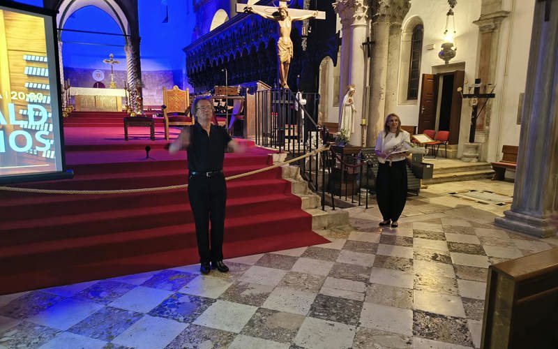 Gallery image for WILLIBALD GUGGENMOS: VIRTUOSITY AND IMPROVISATION BENEATH THE VAULTS OF ST ANASTASIA’S CATHEDRAL