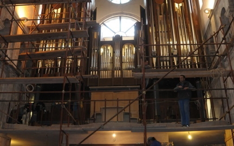 UPGRADE OF THE ORGAN IN THE CATHEDRAL OF ST. ANASTASIA