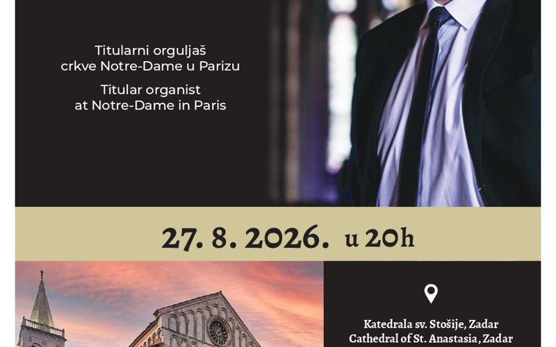 Gallery image for OLIVIER LATRY GAVE A SOLO ORGAN CONCERT AT ST ANASTASIA’S CATHEDRAL