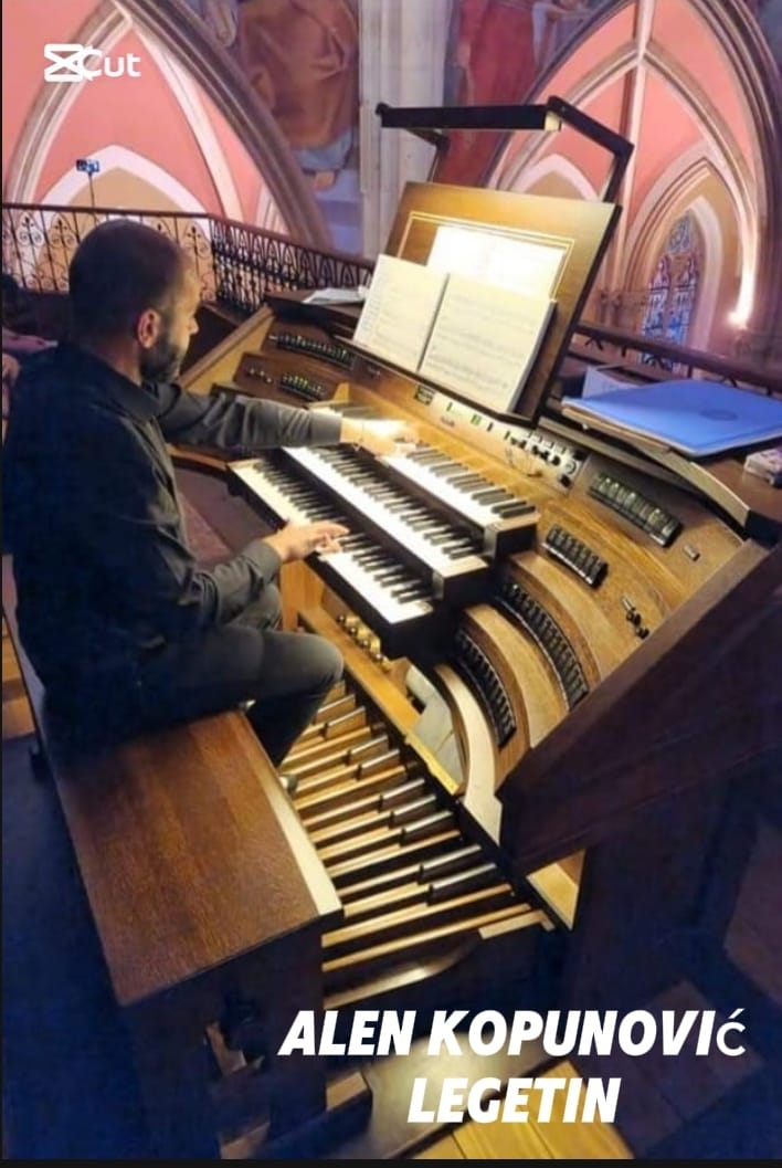 Gallery image for ALEN KOPUNOVIĆ LEGETIN -  VEČER TOCCATA U KATEDRALI SV. STOŠIJE 5. 7. 2025.