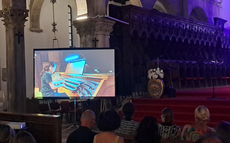 Gallery image for SHIN-YOUNG LEE DELIGHTS THE AUDIENCE WITH A SOLO RECITAL AT ST. ANASTASIA’S CATHEDRAL IN ZADAR